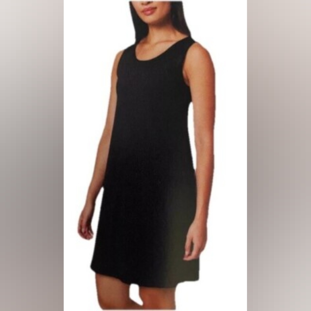 Mondetta Black Halter Sheath Mini Dress